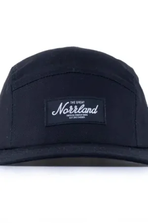SQRTN 5-Panel Cap Black Nouveauté