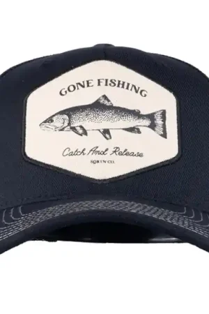 Dernière Chance SQRTN Catch Trucker Cap Black
