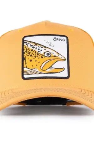 SQRTN Trout Trucker Cap Mustard Produit De Marque