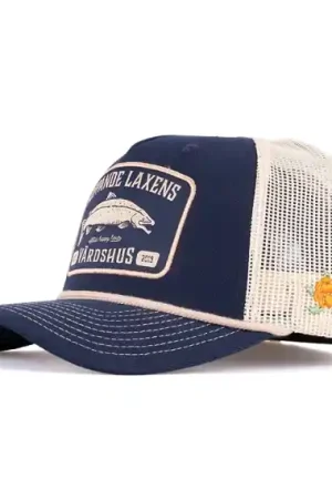 Meilleur Prix SQRTN Hoppande Laxen Trucker Cap, Navy
