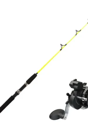 Nouvel Arrivage Abu Garcia Cardinal Trolling 20LC/Fladen Ice Pike 115cm Combo Höger