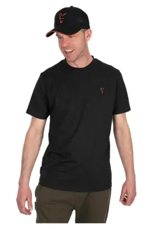 Pas Cher Fox Collection T Black/Orange - L