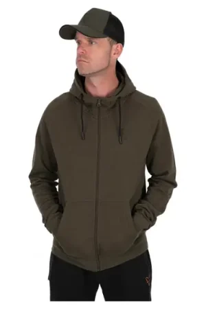 Fox Collection LW Hoody Green/Black - L Retour Gratuit