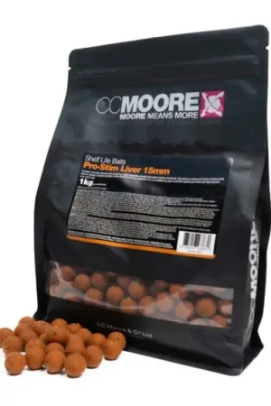 CC Moore Pro Stim Liver Boilies 1kg - 15mm Super Prix
