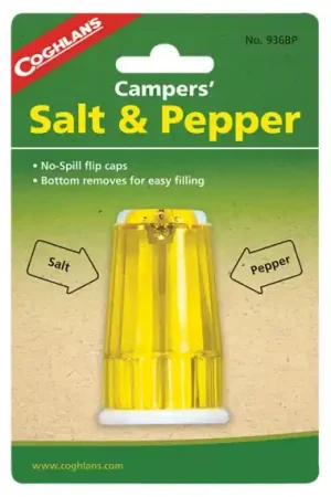 Coghlans Campers Salt & Pepper Shaker Meilleure Vente