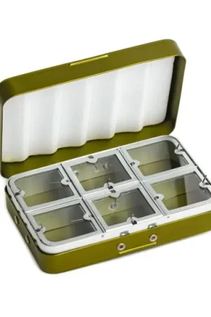 Aluminium box 6 compartments - Olive Vente Directe