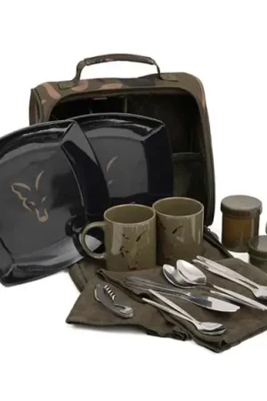 Fox Camolite 2 Person Dinner Set Prix Promo