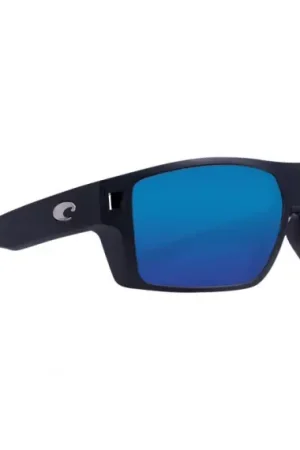 Costa DIEGO matte black - blue mirror 580P Réduction