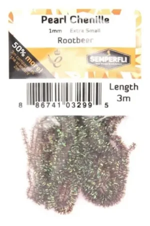 Semperfli Pearl Chenille 1mm - Rootbeer Bon Plan