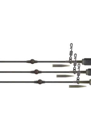 Fox Edges Tuff Tungsten Tubing Heli-Clip Rigs 3pcs Meilleur Choix