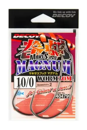 Offre Limitée Decoy Worm30M Makisasu Hook Magnum, #8/0