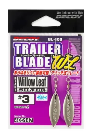 Decoy BL-10S Trailer Blade WL Silver - #3 Populaire