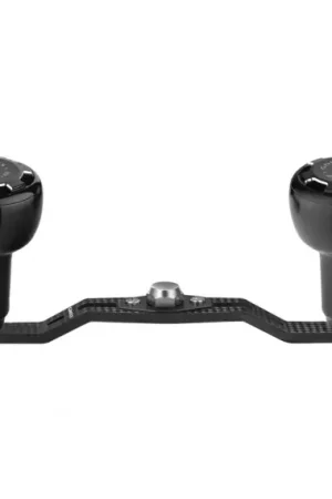 Gomexus Carbon Fiber Double Handle with CNC Knob 8x5mm - Smoke Prix Cassé