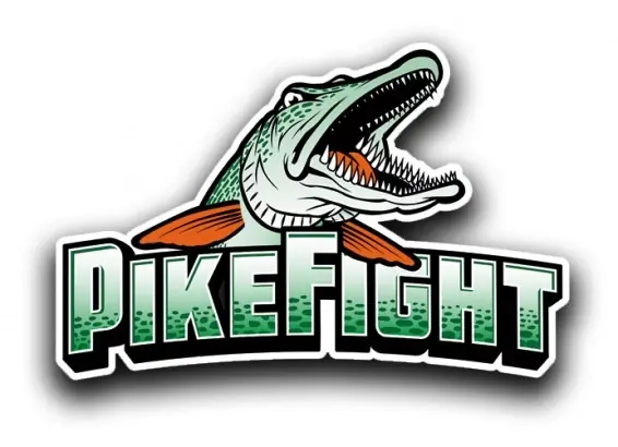 Klistermärke PikeFight (10 x 6,6 cm) Produit De Marque