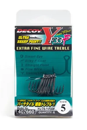 Acheter Direct Decoy Treble Y-F33F, #1/0