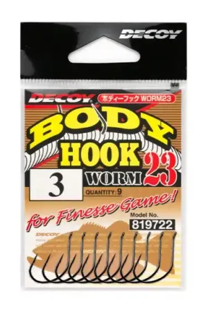 Acheter En Ligne Decoy Worm23 Body Hook - #1/0
