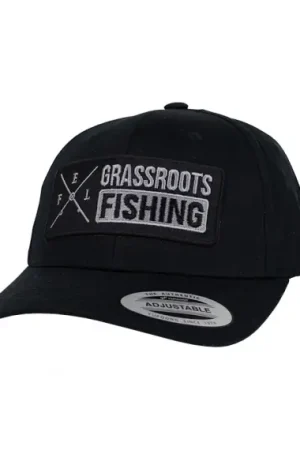 Eastfield Curved Cap Black - Grassroots Fishing Seulement Aujourd'hui