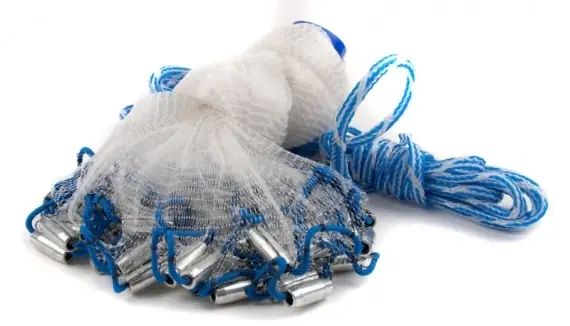 Produit De Marque Wiggler Kastnät miljövänlig 6mm Nylon järnsänken