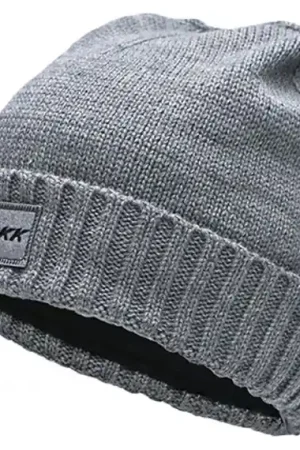 BKK Logo Beanie Grey Expédié Aujourd'hui