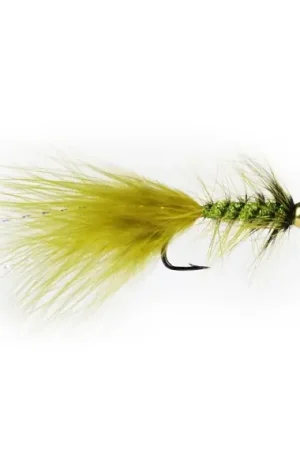 Dernier Modèle Wolly Bugger BH Olive # 6