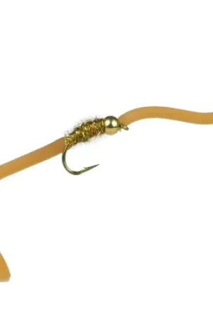 Squirmy Worm Natural Brown BH # 12 Dernier Modèle