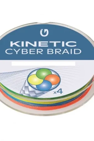 Jusqu'à Épuisement Des Stocks Kinetic 4 Braid 300m Multi Colour - 0.40mm