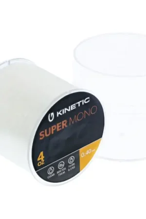 Haute Qualité Kinetic Super Mono 4Oz 1099m 0,35mm 5,2Kg 11Lbs Clear