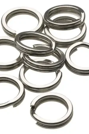 Certifié Kinetic 3X Strong Splitring 12mm (10-pack)