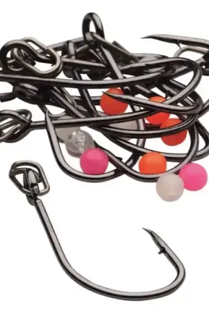 Livraison Express Kinetic Inline Single Hook Kit #1/0 BN (10-pack)