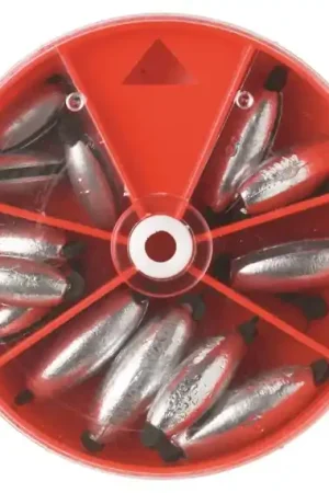 Prix Promo Kinetic Rubber Core Zinc Sinkers Assortment