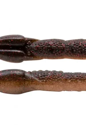 Commande En Gros Fish Arrow Heavy Poop 7,6cm, 11g - Green Pumpkin Red/Orange