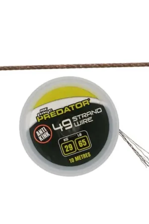 Seulement Aujourd'hui Fox Rage Predator 19-Strand Coated Wire 10m 46lb 21kg