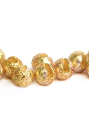 Achat Immédiat Gritty Slotted Tungsten Beads 5,5mm - Metallic Gold