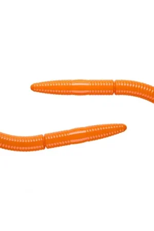 Libra Lures Fatty D'Worm 75 Krill (8-pack) - Hot Yellow Expédition Rapide