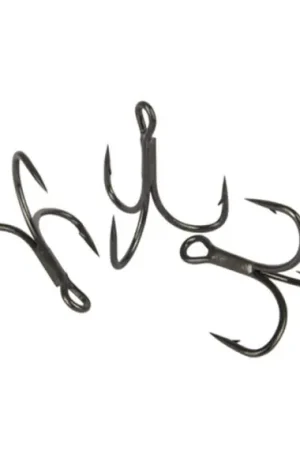 Meilleure Vente Fox Rage Predator PowerPoint X-Strong Barbed Treble Hook Size 2 6-pack