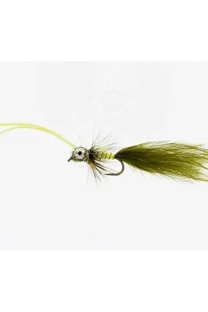Prix Choc Small Dredger Rubberlegs Olive/Chartreuse