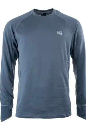 Expédition Rapide Loop Flyt Polartec M´s L/S Blue Gray - L