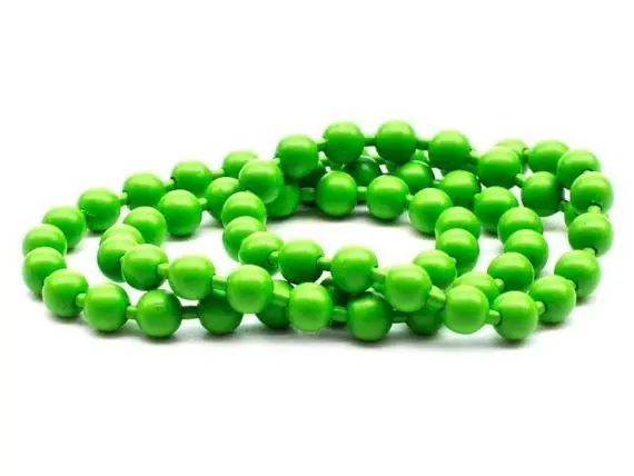 Bead Chain 2mm - FL Green Bon Marché
