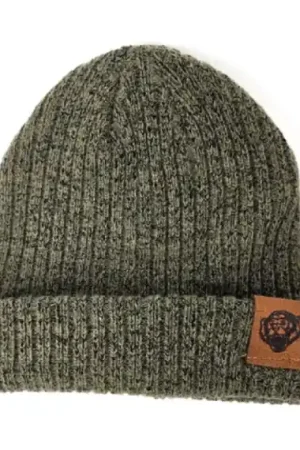 Fish Monkey Wool Beanie - Green Seulement Aujourd'hui