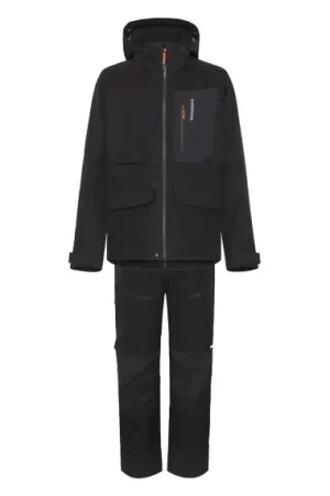 Didriksons Fractus USX Black Jacket & Pants Bundle Bon Marché