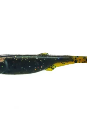 Quantité Limitée Perch Professor Fluky Shad 5,5cm (6-pack) - Purple Pepper
