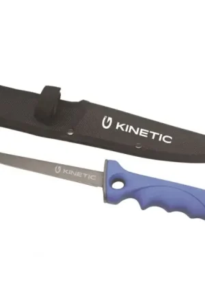 Prix Choc Kinetic Fillet Knife Soft Grip 7'' Blue/Black