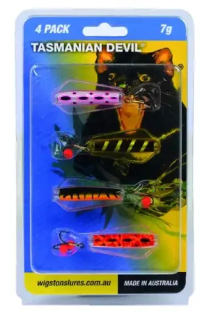 Expédition Rapide Tasmanian Devil 7,5g 4pcs
