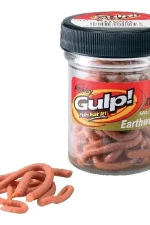 Authentique GULP Earthworms - Red