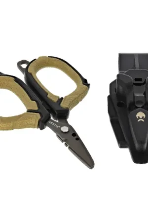 Westin Braid Scissors Incl, Sheath S 3,5''/8,9cm Black Sand Prix Réduit