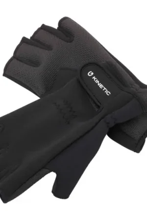 Nouvel Arrivage Kinetic Neoprene Half Finger Glove Black - XL