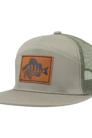 Hurricane Leather Patch Perch 7-panel Trucker Hat Achat Immédiat