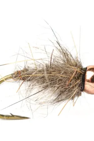 Réduction GH Hares Ear kopparribbad - brun # 10