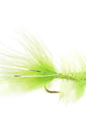 Wolly Bugger Cone Chartreuse Size 8 Offre Spéciale
