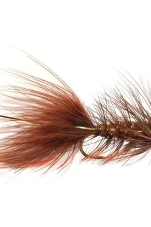 Retour Gratuit Wolly Bugger Cone Brun size 8